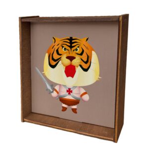 HE TIGER - QUADRETTO