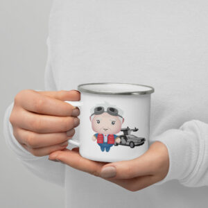 DOC MC FLY - TAZZA METALLO
