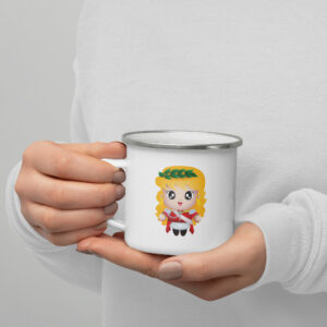 LADY POLLAR - TAZZA METALLO